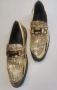 Мъжки златисти обувки ✔️ Размер 42, снимка 1
