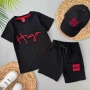 Hugo Boss Детски Комплект С Шапка Хуго Бос - 2 Налични Цвята Код B449, снимка 1