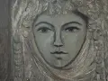 Картина "Лазарки", 1971 г., худ. Иван Чаушев (1935-2015), снимка 4