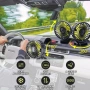 Moщен Троен вентилатор за автомобили, бусове, каравани - 12V, снимка 3