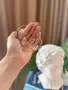 обеци/ халки с тюл , снимка 5