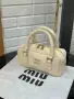 Miu Miu Нова Дамска Кожена Чанта Миу Миу Различни Цветове , снимка 10