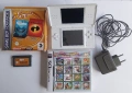 Nintendo DS Lite White + Карта с 208 игри + Оригинална игра, снимка 1