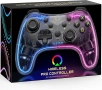 Безжичен геймпад Xtrike Me GP-52 с прозрачен корпус и RGB осветление, снимка 3