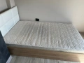 Спалня с матрак и механизъм 120 см, снимка 1