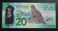 Нова Зеландия. 20 долара. 2016 - 2022 година., снимка 1