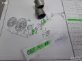 085141711**NEU**VAG**VW**SEAT**ВТУЛКИ ЗА ОСТА НА СЪЕДИНИТЕЛЯ **, снимка 2