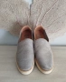 UGG плетени сребристи летни обувки – тип платненки, № 40, снимка 2
