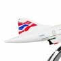 Concorde самолет модел макет метален British Airways Конкорд свръхзвуков пътнически бърз полет Max 2, снимка 2