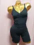 XL Черно,бизшевно, моделиращо боди с крачоли , снимка 1