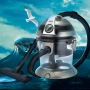 Прахосмукачка с воден филтър Voltz, 800W-1000W, 10л., Червена/Сива, снимка 4