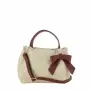 Нова дамска кожена чанта Anna Pepe AP 147925 Естествена кожа MADE IN ITALY златна раница DONNA, снимка 2