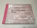 Стара Соц Техническа Книга За Ретро Автомобили М461 На Немски Език. / НОМЕР 813., снимка 3