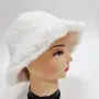 Дамска пухкава зимна шапка тип клош, снимка 8