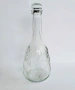 Винтидж гарафа от пресовано стъкло (pressed glass)., снимка 1
