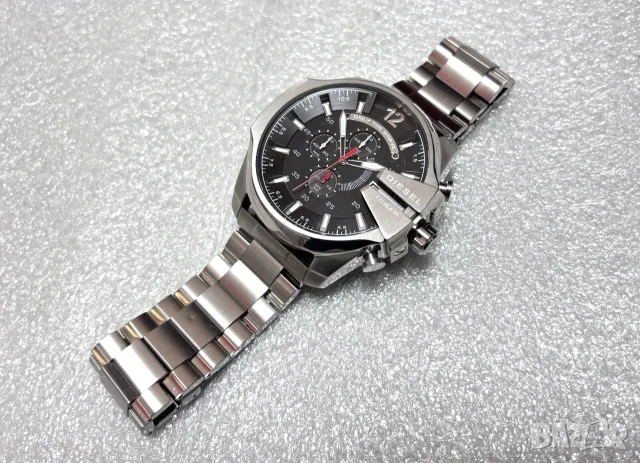 Мъжки часовник Diesel DZ4308 Mega Chief Chronograph, снимка 3 - Мъжки - 55559072