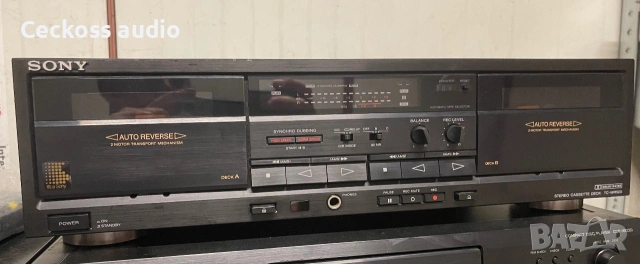 Двукасетъчен дек SONY TC-WR520 , снимка 2 - Декове - 55071456