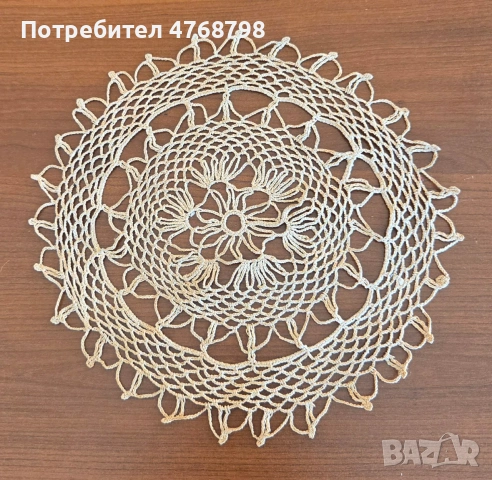 Плетено на една кука мильо