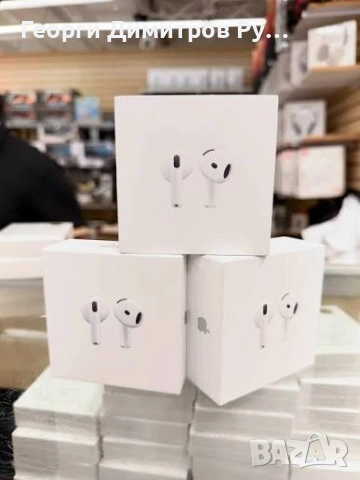 Слушалки Apple Air Pods pro 4, снимка 2 - Bluetooth слушалки - 54860595