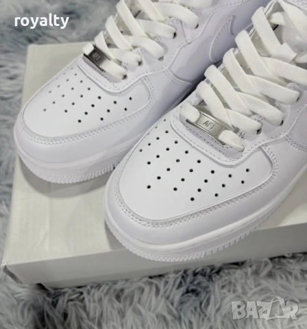 Nike Air Force 1 Нови Бели Дамски Маратонки Найк с Кутия , снимка 7 - Маратонки - 55251597