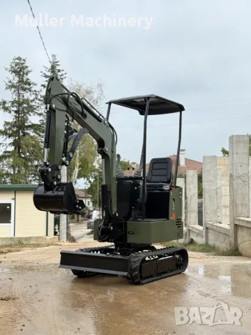 Мини Багер Muller E1.0B | Нов | Гаранция | Изплащане |