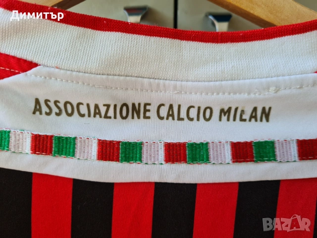 Оригинална тениска Adidas на AC Milan Милан, снимка 10 - Тениски - 54911310