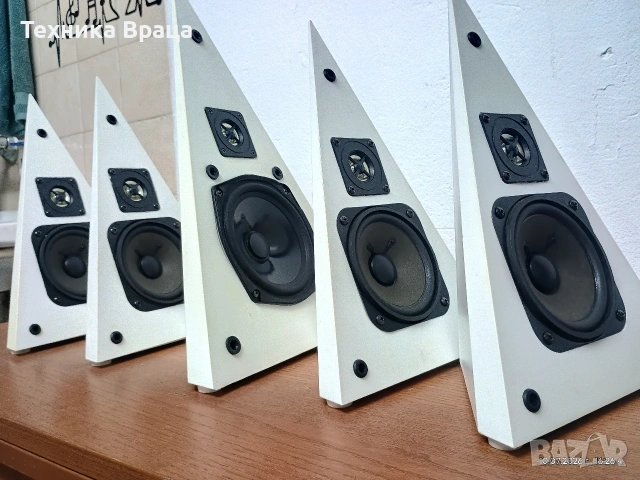 Комплект сателитни тонколони пирамиди 5.0, снимка 15 - Тонколони - 55234926