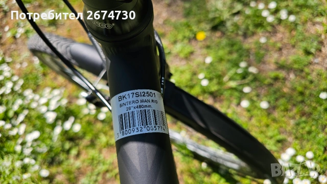 Лек trekking/hybrid/fitness велосипед  28” (M), почти нов, снимка 6 - Велосипеди - 54512119