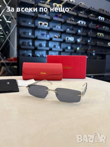 Cartier Слънчеви Очила С UV Защита С Подарък🎁Калъф - Различни Цветове Код SK1203, снимка 2 - Слънчеви и диоптрични очила - 54021907