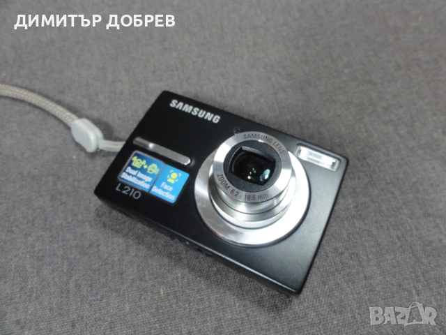 ЦИФРОВ ФОТОАПАРАТ SAMSUNG L210 10.2MP CCD DIGITAL CAMERA Y2K RETRO DIGICAM, снимка 5 - Фотоапарати - 54712457