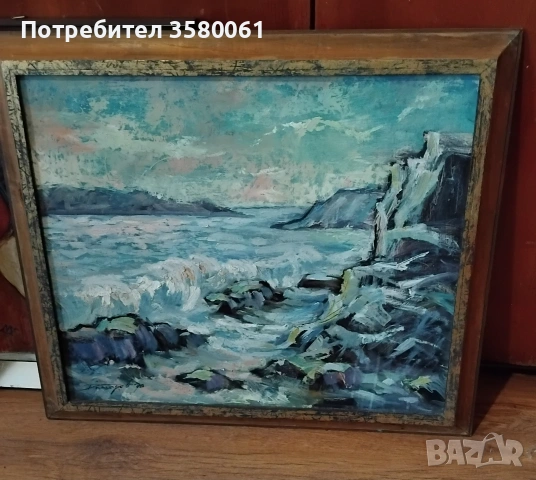 Голяма масляна картина , снимка 4 - Картини - 54462597