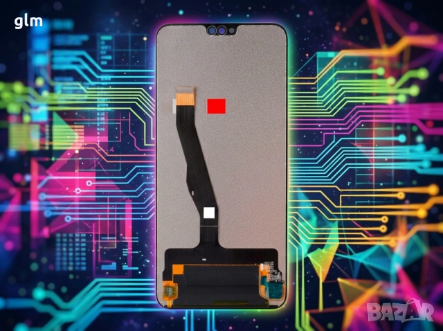 LCD Дисплей за Huawei Honor 8x / Honor 9x Lite + Тъчскрийн черен, снимка 3 - Резервни части за телефони - 54127921