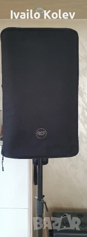 RCF 945 активни с 2 броя кабели със захранване и конектори по 10м.с калъфи, снимка 4 - Тонколони - 54096907