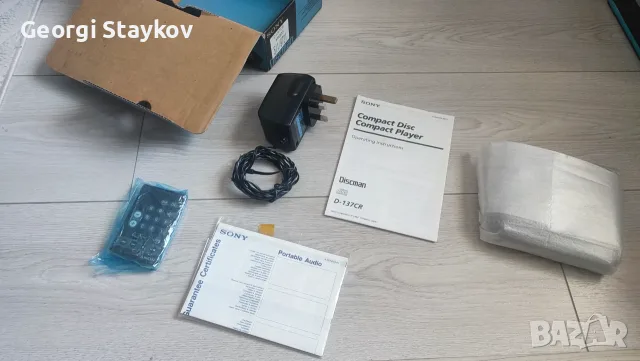 Дискмен - Sony D137cr - Made in Japan , снимка 5 - MP3 и MP4 плеъри - 55569957