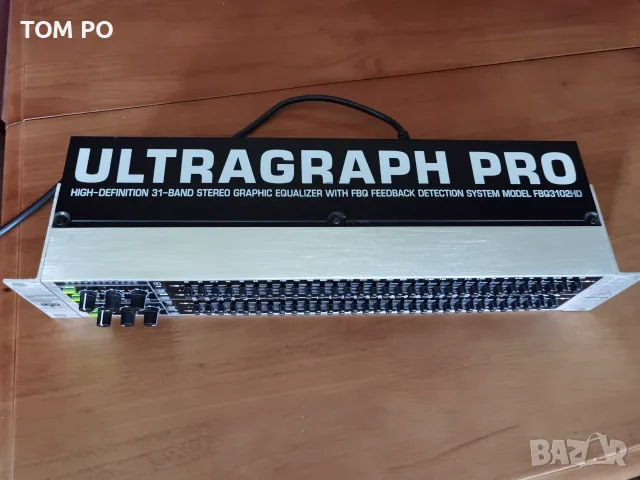 Еквалайзер Behringer Fbq 3102 HQ, снимка 4 - Ресийвъри, усилватели, смесителни пултове - 55486326