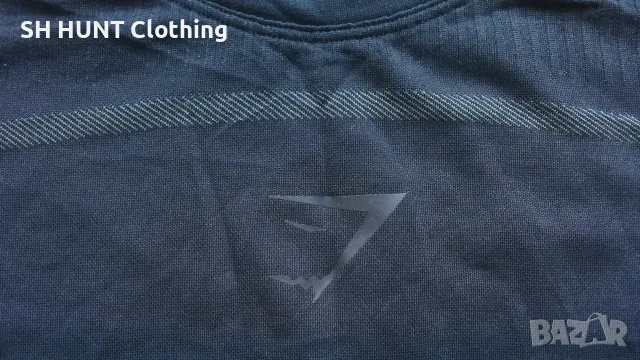 GYMSHARK T-Shirt Размер XL / XXL мъжка тениска за фитнес 10-69, снимка 4 - Тениски - 55494166