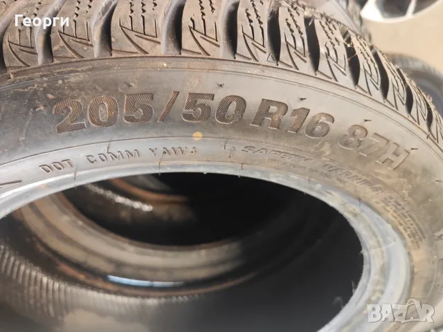 2бр.зимни гуми 205/50/16 Kumho, снимка 4 - Гуми и джанти - 55432352