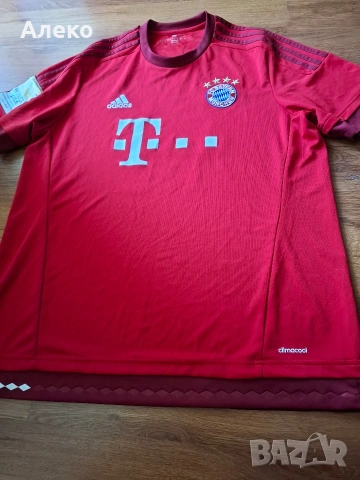 Adidas BAYERN MUNCHEN VIDAL футболна тениска XL размер. , снимка 5 - Футбол - 54724184