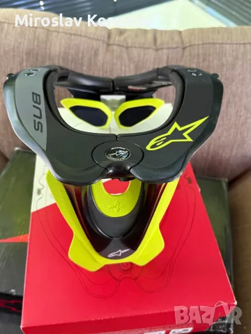 Alpinestars Bionic Neck Support Tech2 протекторна яка, снимка 3 - Аксесоари и консумативи - 55534029
