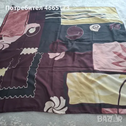 Памучни Шалове/Кърпи за глава , снимка 5 - Шалове - 55401497