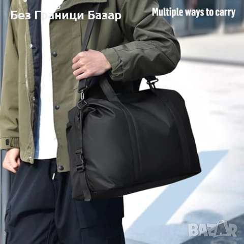 Нова Кабинна пътна чанта 40x30x20 Ryanair PU кожа 24L за пътуване самолет, снимка 3 - Чанти - 54195990