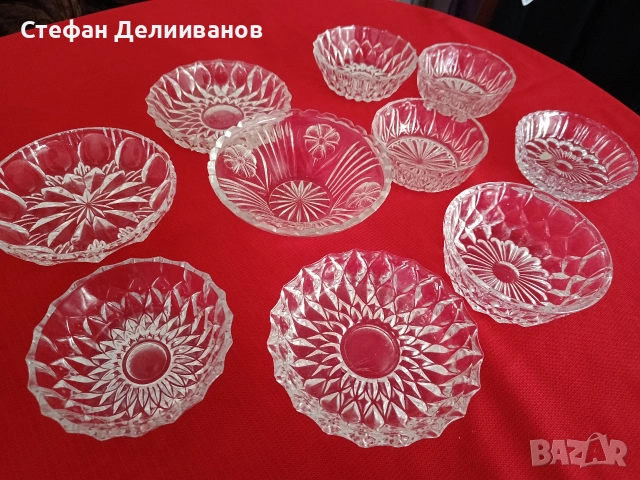 кристални купички , снимка 2 - Сервизи - 53984940