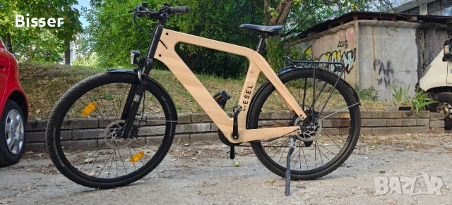 Велосипед Електрически My Esel E-Tour Plus Wood