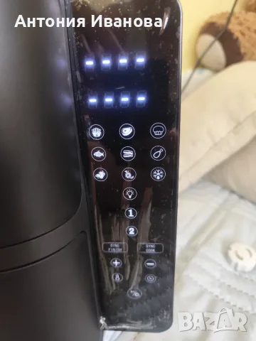Фритюрник с горещ въздух Air Fryer Severin, Двоен, Подходящ за пържене/печене/дехидратиране, черен, снимка 5 - Фритюрници - 55604666