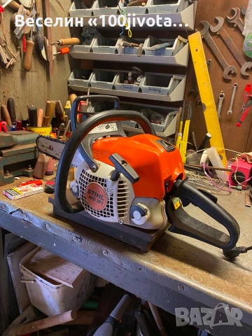 Щил stihl ms181 , снимка 2 - Моторни триони/резачки - 55129539
