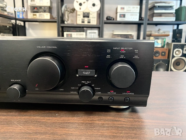 Качествен усилвател Kenwood, снимка 3 - Ресийвъри, усилватели, смесителни пултове - 54593472