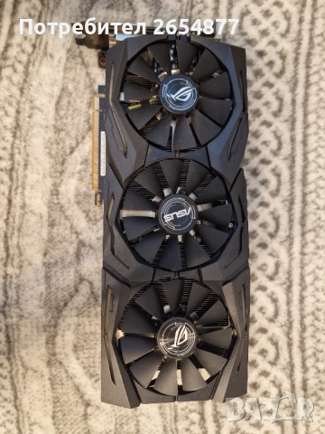 Видеокарта Asus rog Strix 1070 8GB