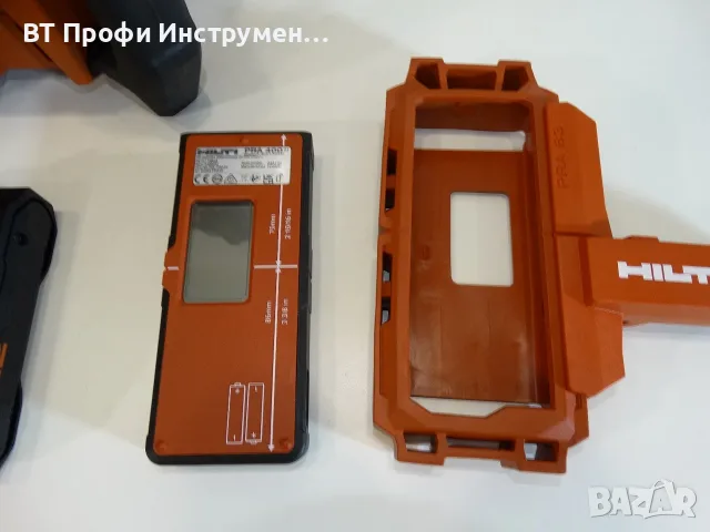 2026 - Hilti PR 400 - 22 Nuron - Ротационен лазерен нивелир за два ската, снимка 9 - Измервателни инструменти - 55567548
