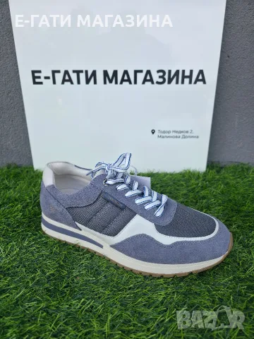 Мъжки маратонки London's Life, велур, размери 40 и 41, снимка 2 - Маратонки - 55334500