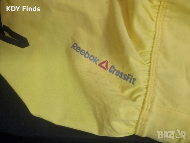 Reebok CrossFit дамски жълти шорти xs, снимка 3 - Къси панталони и бермуди - 55310150